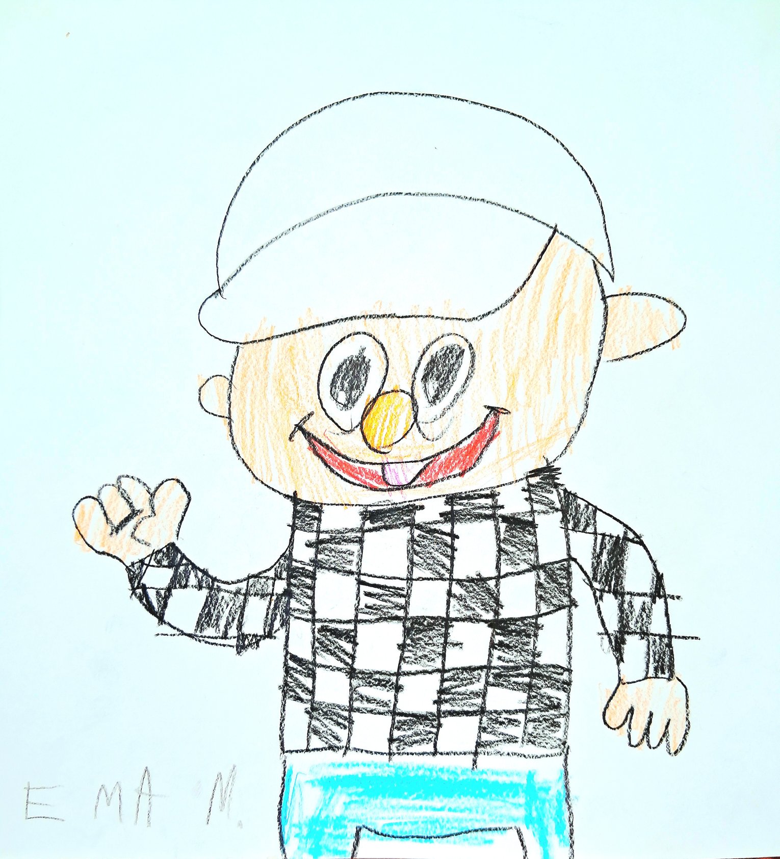 detská maľba bábky Šachuľko Matový