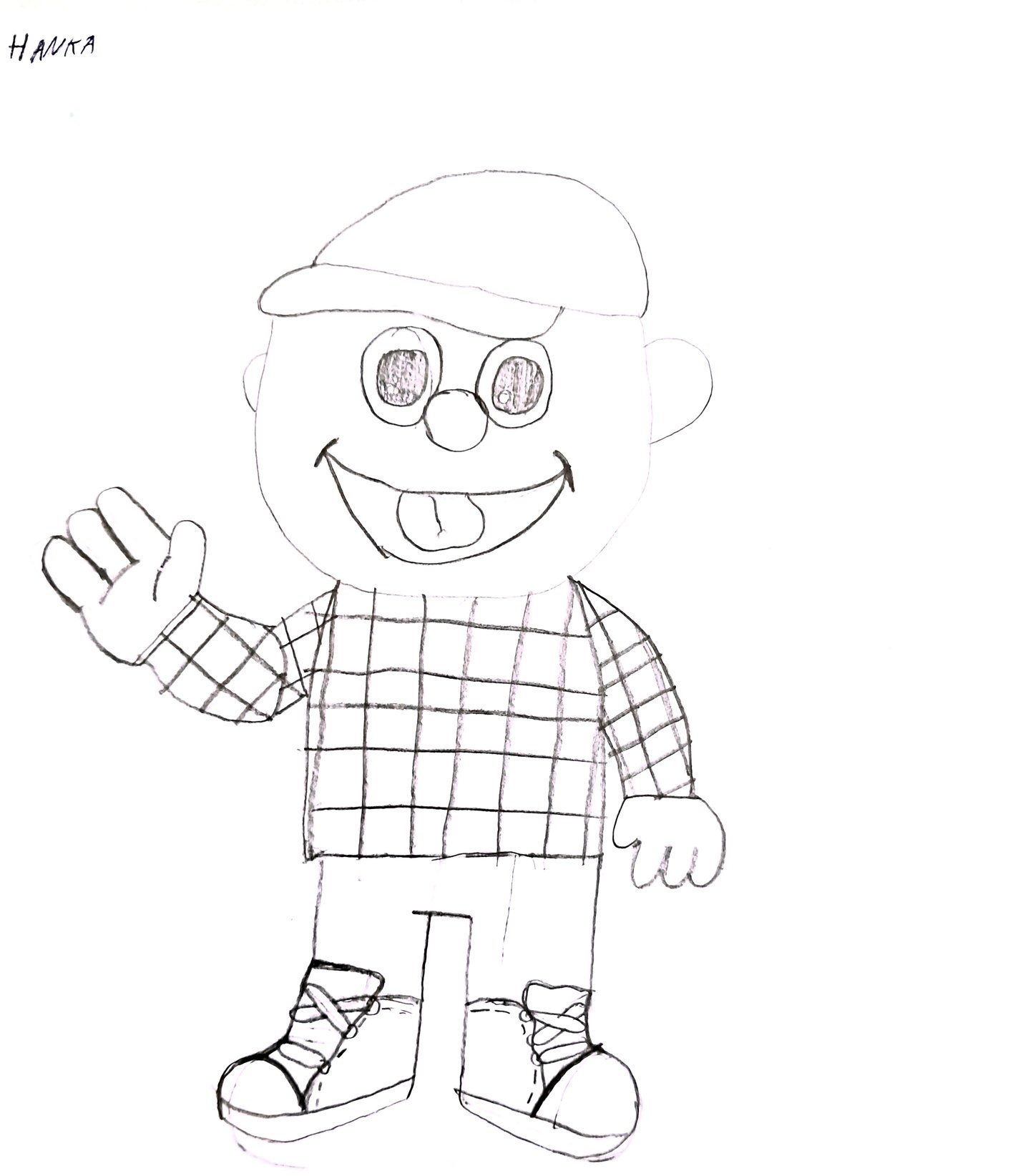 detská maľba bábky Šachuľko Matový