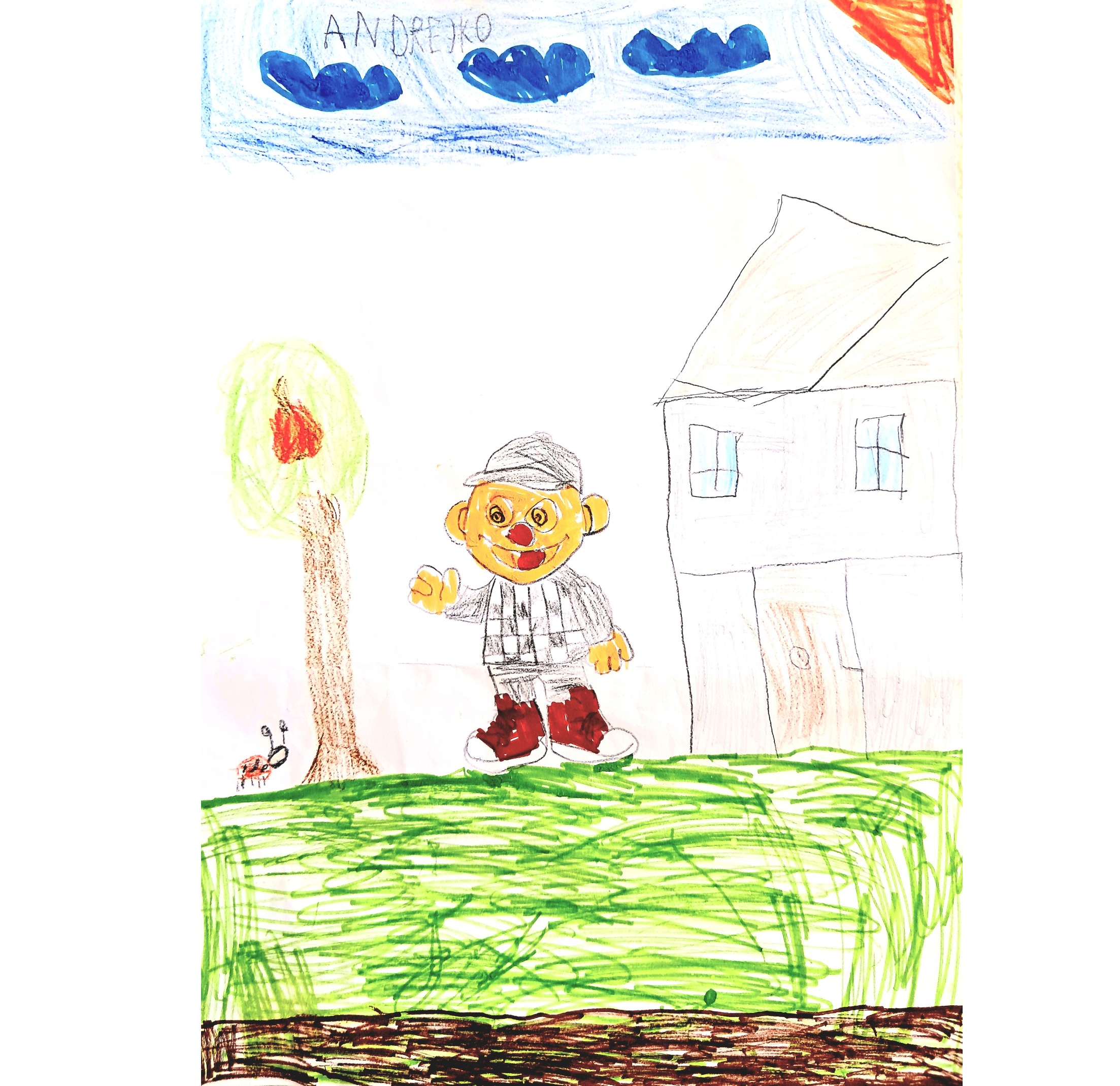 detská maľba bábky Šachuľko Matový