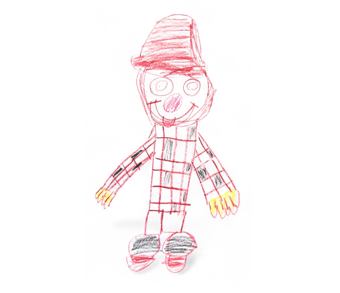 detská maľba bábky Šachuľko Matový