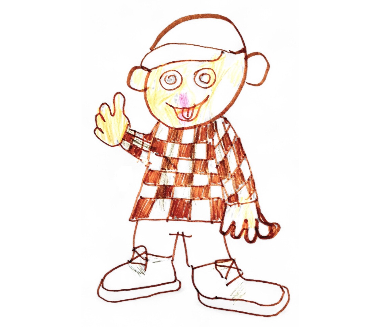 detská maľba bábky Šachuľko Matový