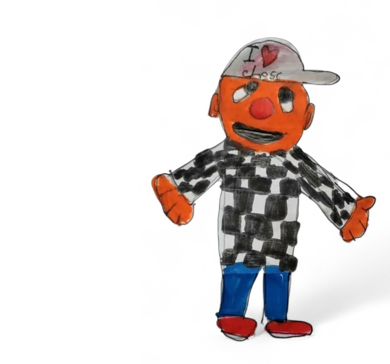 detská maľba bábky Šachuľko Matový