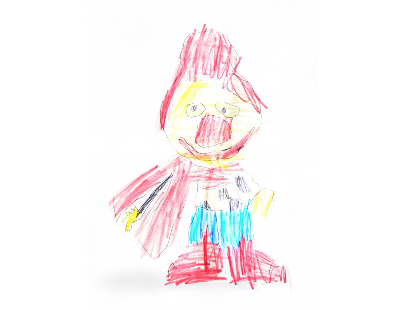 detská maľba bábky Šachuľko Matový