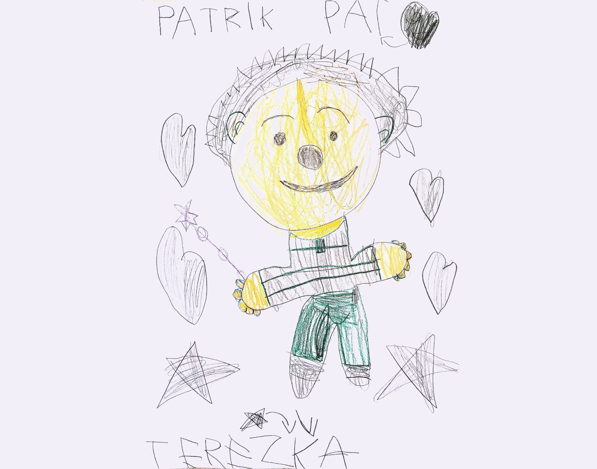 detská bábka Patrik Pat