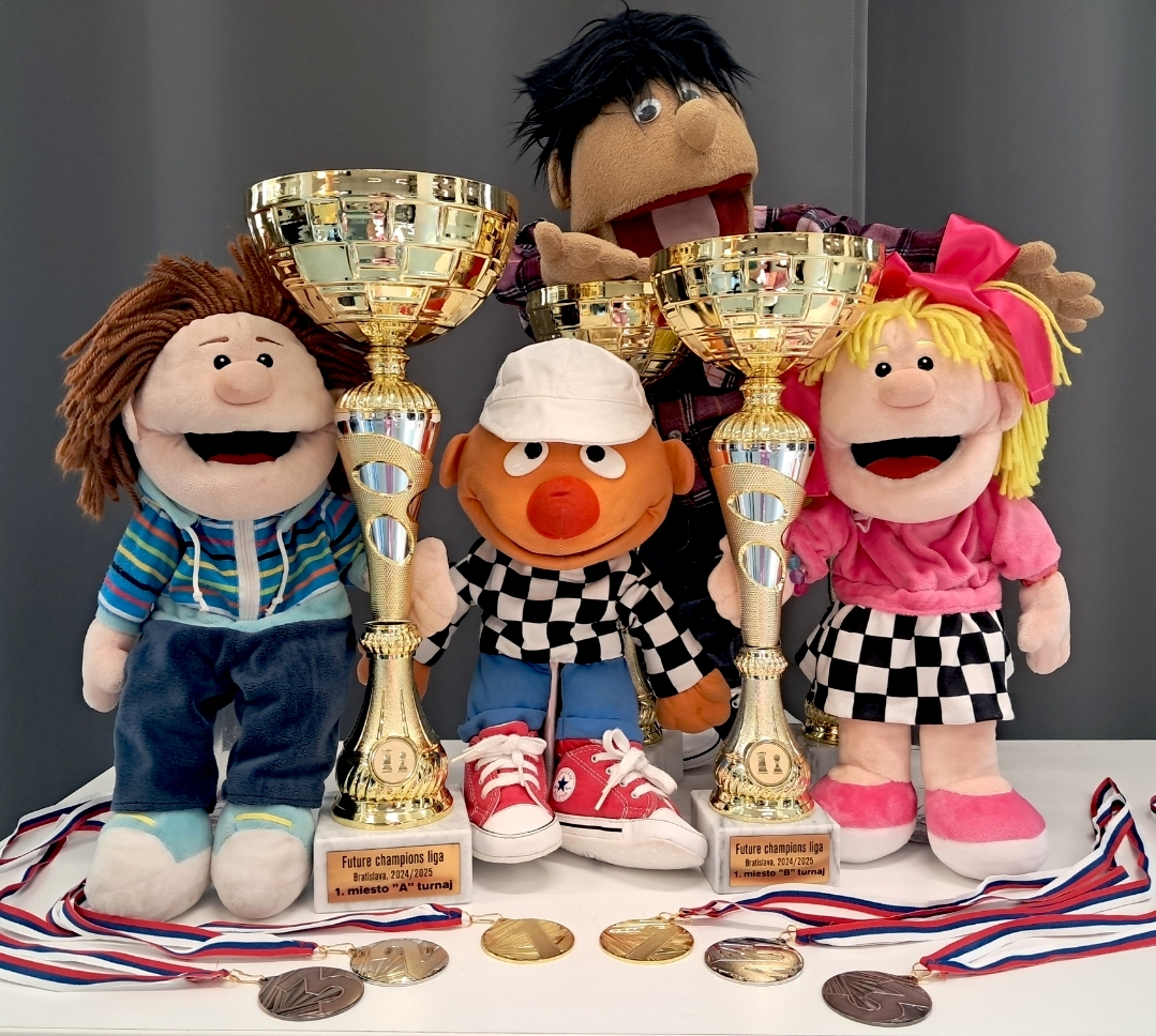 bábky Šachuľko Matový a jeho kamaráti